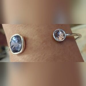 Like New Cool Bracelet With Purple Stones